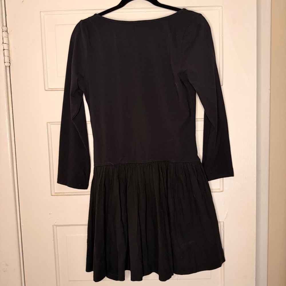 Free People Black Long Sleeve Dress - Picture 4 of 6